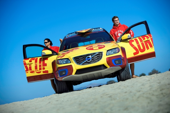 Volvo XC70 Surf Rescue Safety Volvo XC70 Surf Rescue Safety