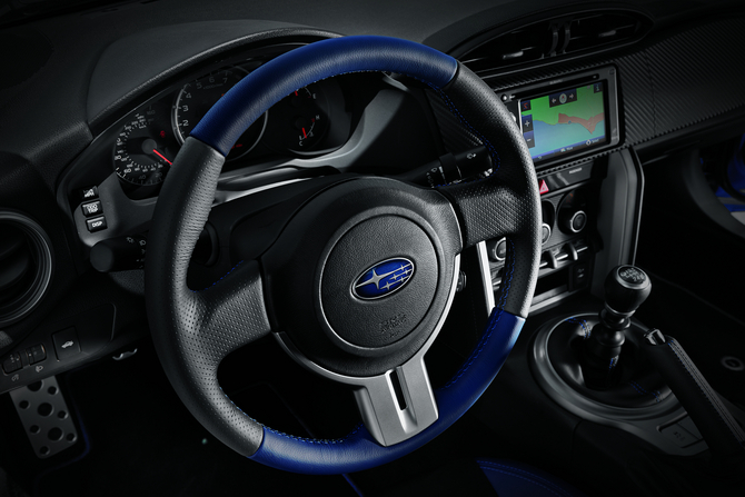 Subaru BRZ Series.Blue Subaru BRZ Series.Blue