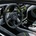 The interior is a mixture of leather, Alcantara and carbon fiber