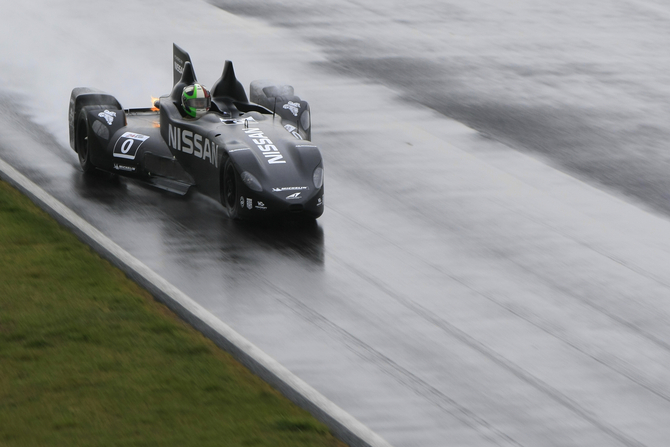 A Michelin aproveitou o teste para o desenvolvimento dos seus pneus de chuva A Michelin aproveitou o teste para o desenvolvimento dos seus pneus de chuva