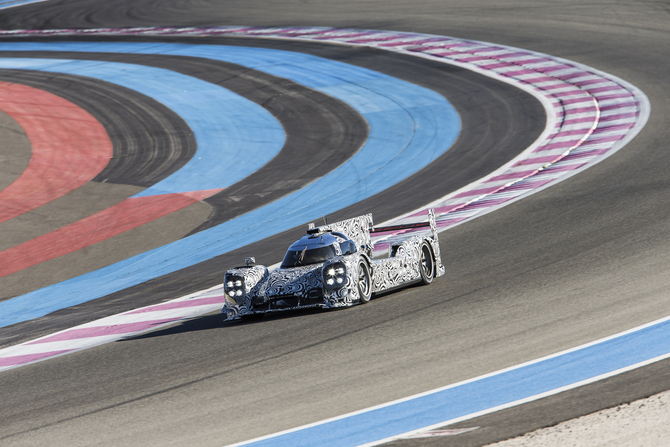 Porsche has still not unveiled the car's official livery Porsche has still not unveiled the car's official livery
