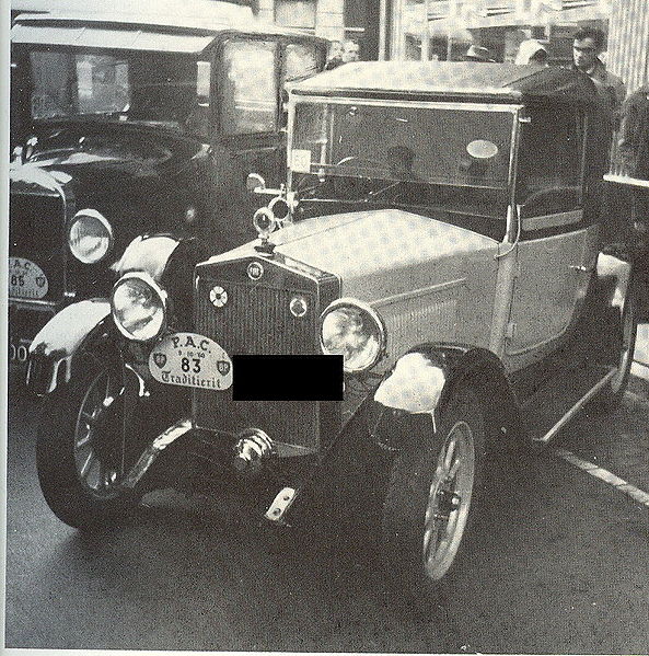 Fiat 509 Fixed Head Coupé Fiat 509 Fixed Head Coupé