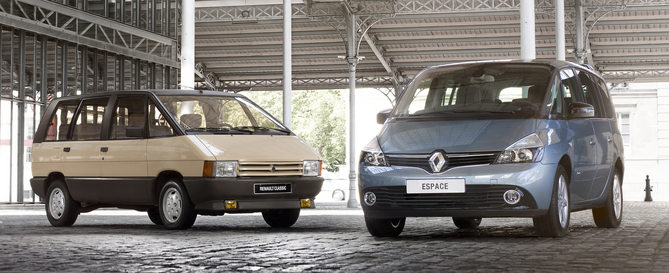 The original Espace came in 1984 The original Espace came in 1984