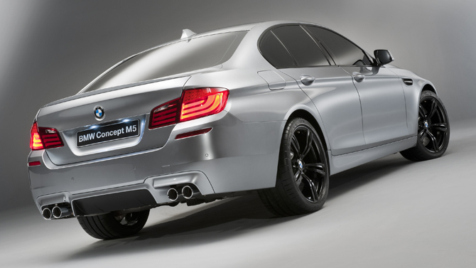 BMW Concept M5: first pics BMW Concept M5: first pics
