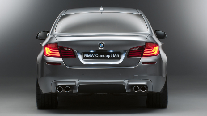 BMW Concept M5: first pics BMW Concept M5: first pics