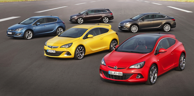 The Astra is available in a variety of body styles The Astra is available in a variety of body styles