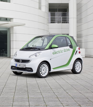 Zero-emission electric smart fortwo on the way Zero-emission electric smart fortwo on the way