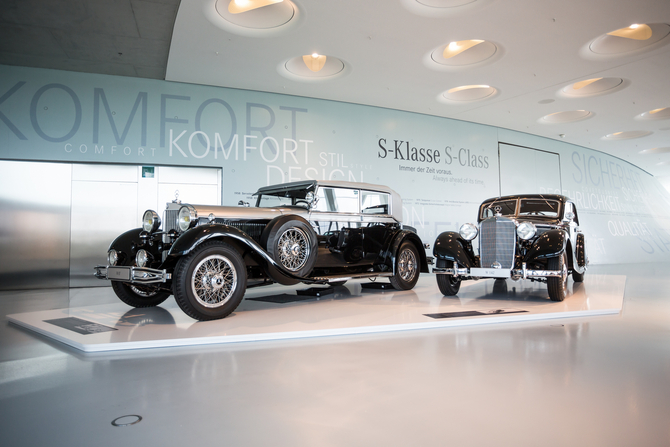 Os Mercedes de luxo do pré-guerra eram poderosos Os Mercedes de luxo do pré-guerra eram poderosos