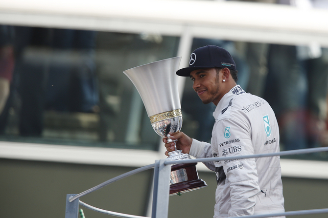 Hamilton took his sixth win of the season Hamilton took his sixth win of the season