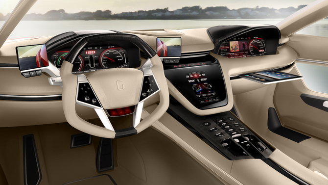 Italdesign Giugiaro Finally Breaks Cover with Large Gullwing Doors Italdesign Giugiaro Finally Breaks Cover with Large Gullwing Doors