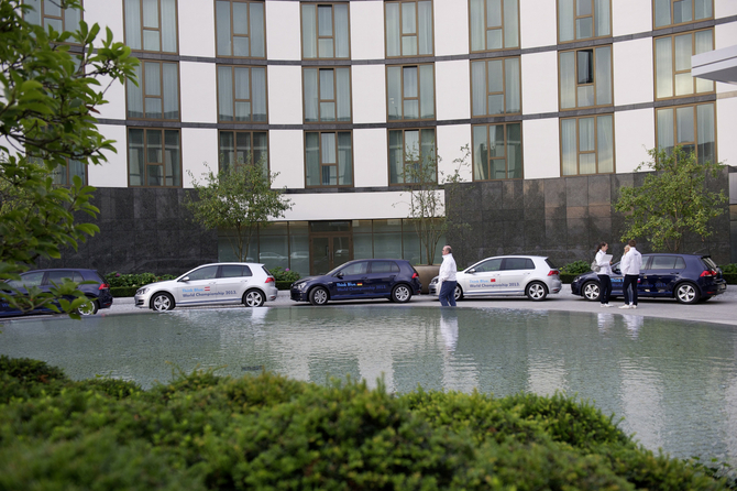As vendas da Volkswagen estão a ser suportadas pela grande popularidade da marca na China As vendas da Volkswagen estão a ser suportadas pela grande popularidade da marca na China