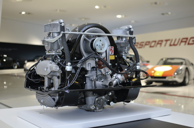 The four-cam, four-cylinder engine powered many of Porsche's fastest models in the 50s and 60s The four-cam, four-cylinder engine powered many of Porsche's fastest models in the 50s and 60s