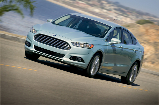The Fusion Hybrid has an entirely recycled interior The Fusion Hybrid has an entirely recycled interior