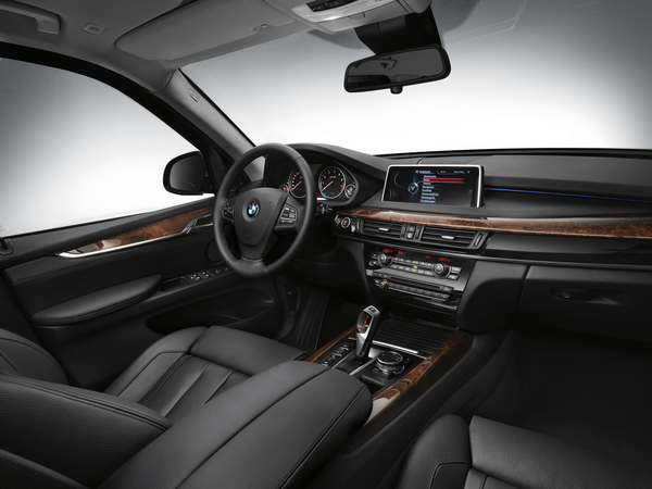 The interior has not changed much and remains almost identical to a standard X5 The interior has not changed much and remains almost identical to a standard X5