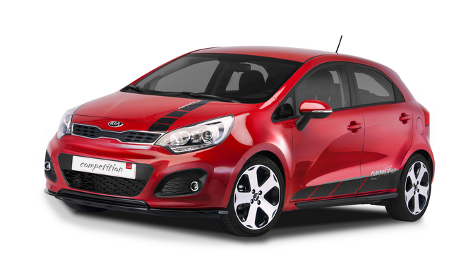 Kia Rio mit Rallye-Optik Kia Rio mit Rallye-Optik