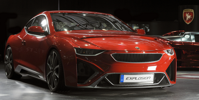 With this engine Gumpert take the Explosion up to 100km/h in three seconds With this engine Gumpert take the Explosion up to 100km/h in three seconds