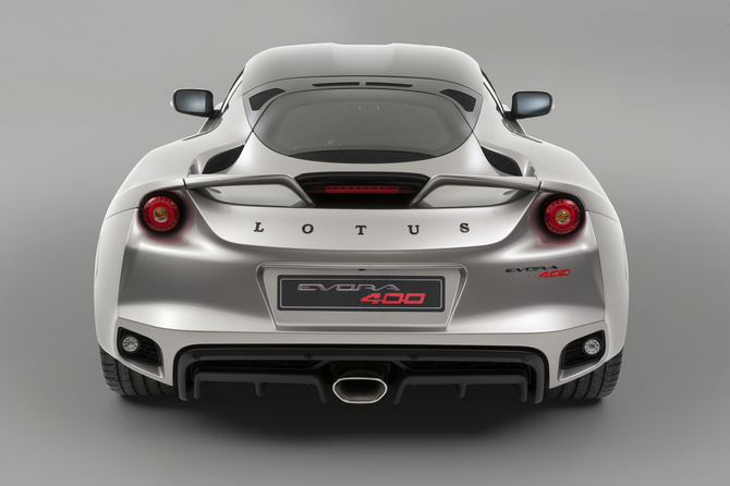 The new top-ranging version of the Evora will be officially presented at the Geneva Motor Show. The new top-ranging version of the Evora will be officially presented at the Geneva Motor Show.