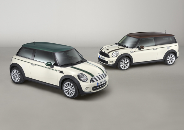 The Green Park is available on the Clubman, and the Hyde Park is available on both styles The Green Park is available on the Clubman, and the Hyde Park is available on both styles
