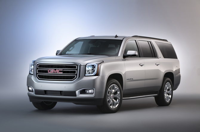 The Yukon XL rides on a special long wheelbase version of the chassis The Yukon XL rides on a special long wheelbase version of the chassis