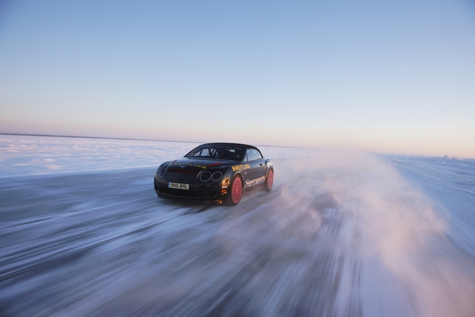Bentley Continental Supersports Convertible 'Ice Speed Record' Edition Bentley Continental Supersports Convertible 'Ice Speed Record' Edition