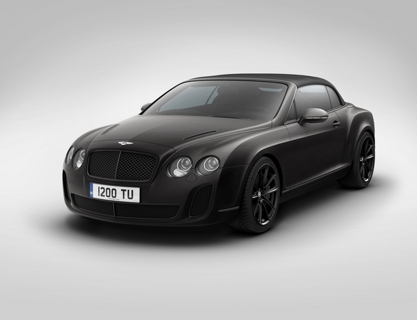 Bentley Continental Supersports Convertible 'Ice Speed Record' Edition Bentley Continental Supersports Convertible 'Ice Speed Record' Edition