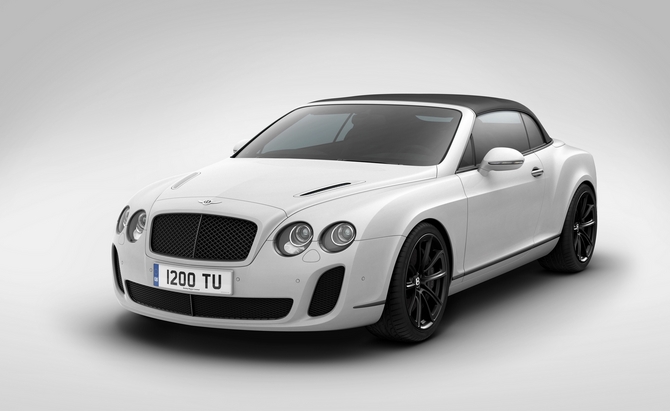 Bentley Continental Supersports Convertible 'Ice Speed Record' Edition Bentley Continental Supersports Convertible 'Ice Speed Record' Edition