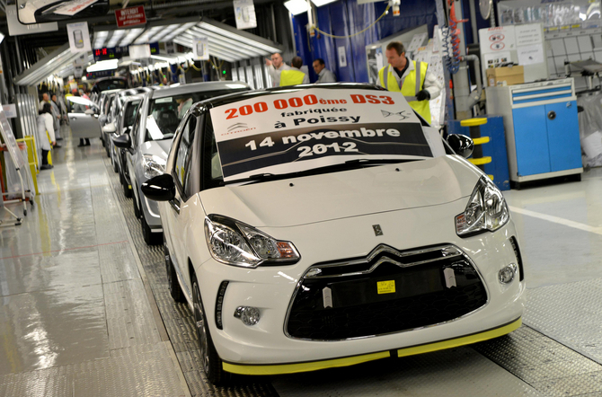 200.000. Citroën DS3 produziert 200.000. Citroën DS3 produziert