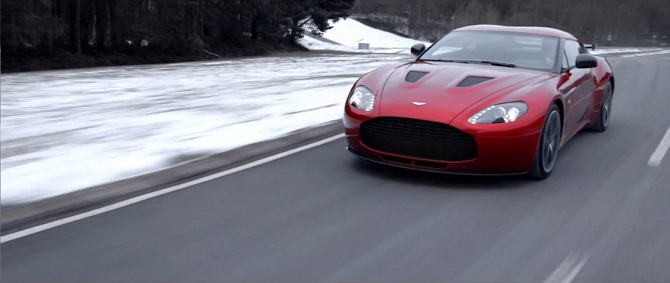 Zagato V12 em destaque em vídeo da Aston Martin Zagato V12 em destaque em vídeo da Aston Martin