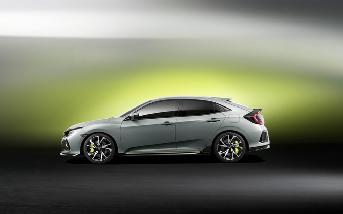 Honda Civic Hatchback Prototype Honda Civic Hatchback Prototype