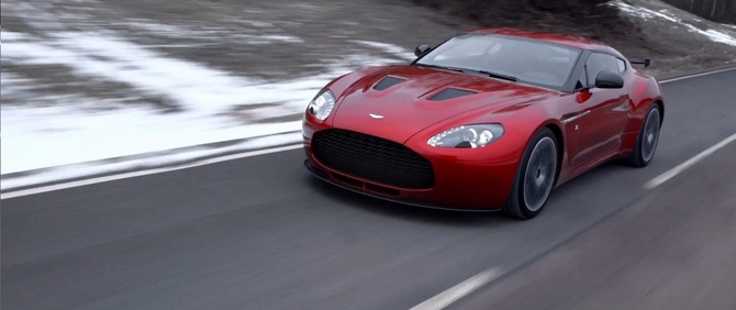 Zagato V12 em destaque em vídeo da Aston Martin Zagato V12 em destaque em vídeo da Aston Martin