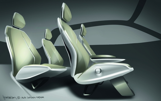 Audi Brings A2 Electric Car Concept to Frankfurt Audi Brings A2 Electric Car Concept to Frankfurt