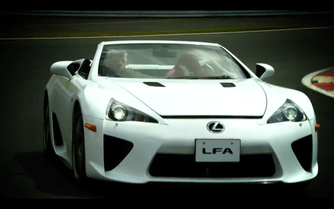 O LFA Spyder é uma versão única do supercarro da Lexus O LFA Spyder é uma versão única do supercarro da Lexus