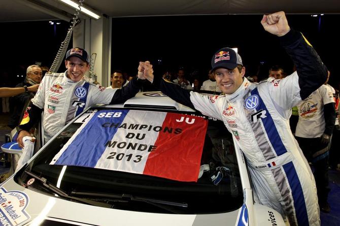 Ogier has won his first WRC world championship with three rallies to go Ogier has won his first WRC world championship with three rallies to go
