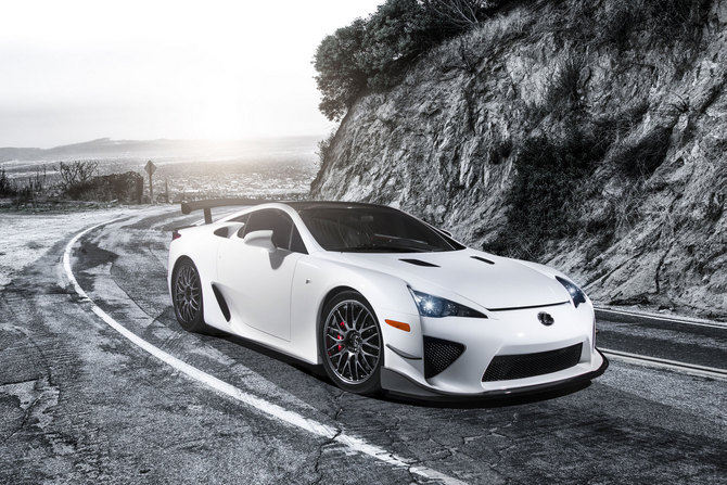 Lexus says the LFA also provided inspiration Lexus says the LFA also provided inspiration