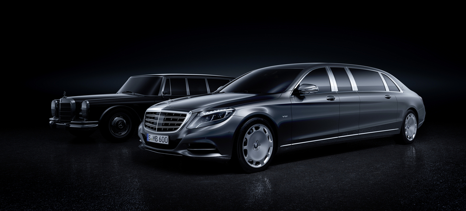 Confirmado no Mercedes-Maybach Pullman está já o motor V12 de 530cv, com um binário máximo de 830Nm