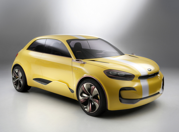 Kia diz que o CUB é um coupé de quatro portas Kia diz que o CUB é um coupé de quatro portas