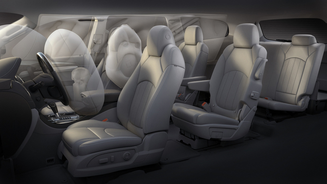 Buick Gives 2013 Enclave LED Lighting and Better Interior Buick Gives 2013 Enclave LED Lighting and Better Interior
