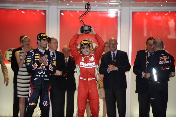 Alonso has won three podiums this season Alonso has won three podiums this season