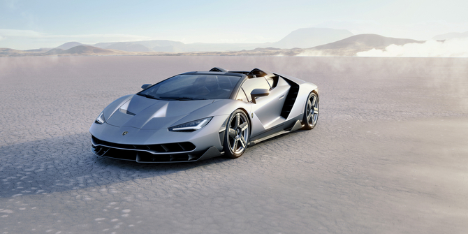 The Centenario Roadster is powered by a naturally aspirated V12 6.5-litre engine with 770hp at 8600rpm The Centenario Roadster is powered by a naturally aspirated V12 6.5-litre engine with 770hp at 8600rpm