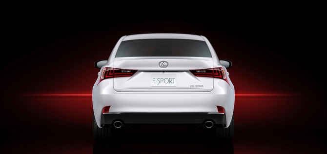 The rear is also directly taken from the LF-CC The rear is also directly taken from the LF-CC
