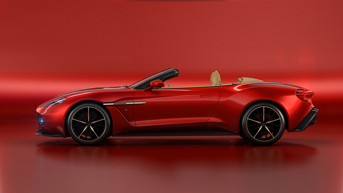 Consegue levar o Vanquish Zagato Volante até aos 100km/h em 3,7 segundos Consegue levar o Vanquish Zagato Volante até aos 100km/h em 3,7 segundos