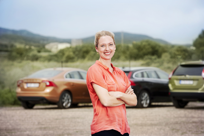 Linda Wahlström é a gestora do projeto SARTRE na Volvo Linda Wahlström é a gestora do projeto SARTRE na Volvo