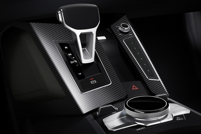 it uses the VW eight-speed Tiptronic transmission it uses the VW eight-speed Tiptronic transmission