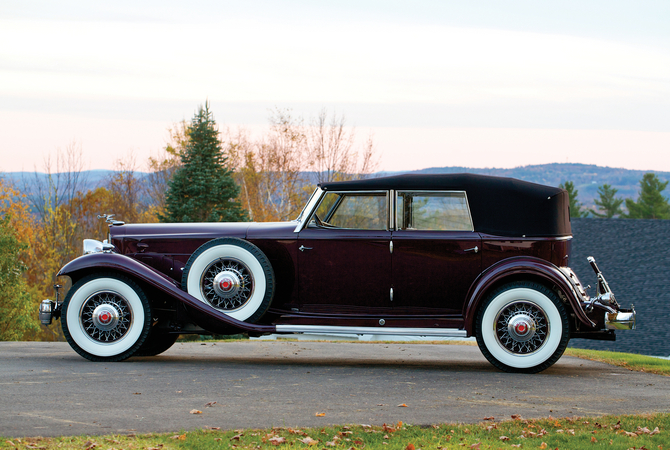 Packard Twin Six Individual Custom Convertible Sedan by Dietrich Packard Twin Six Individual Custom Convertible Sedan by Dietrich
