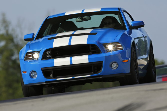 The GT500's supercharged, 5.8l V8 produces 662hp The GT500's supercharged, 5.8l V8 produces 662hp