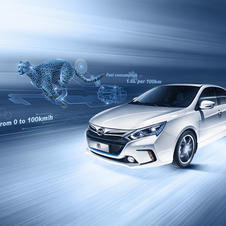 The Qin uses a 1.5-liter turbo four-cylinder and electric motor to produce 291hp