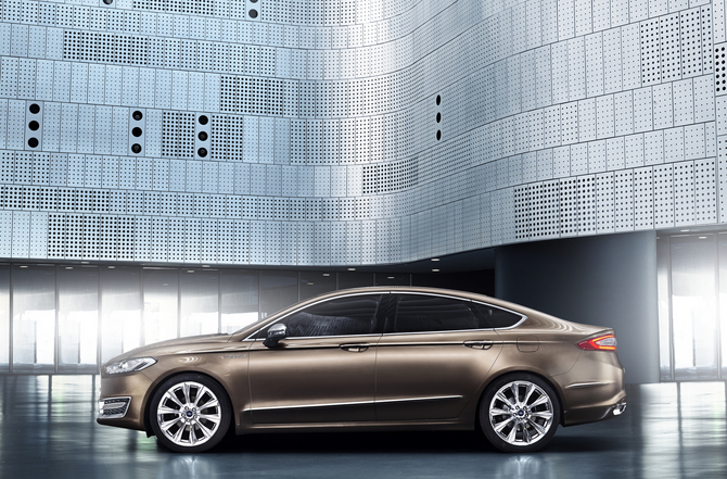 The first cars will be based on the Mondeo The first cars will be based on the Mondeo
