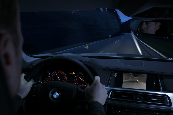 The night vision system has also been updated and is able to recognize animals and better recognize people The night vision system has also been updated and is able to recognize animals and better recognize people