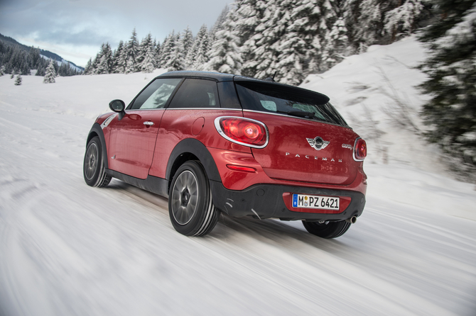 O Paceman é uma versão coupé do Countryman O Paceman é uma versão coupé do Countryman