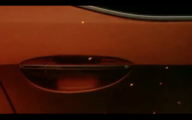 The door handles are also quite angular The door handles are also quite angular